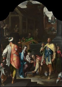 王たちの礼拝 作： Bartholomaeus Spranger